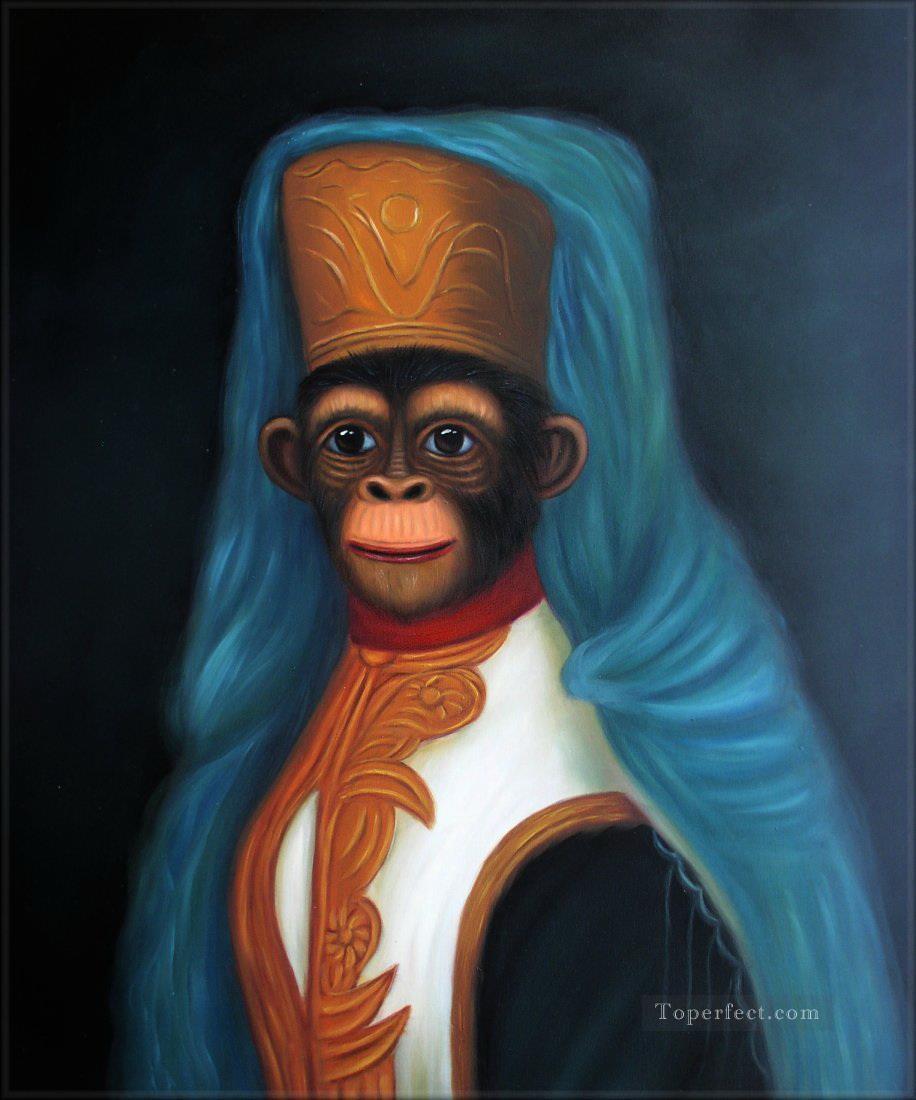 monkey mermaid Oil Paintings